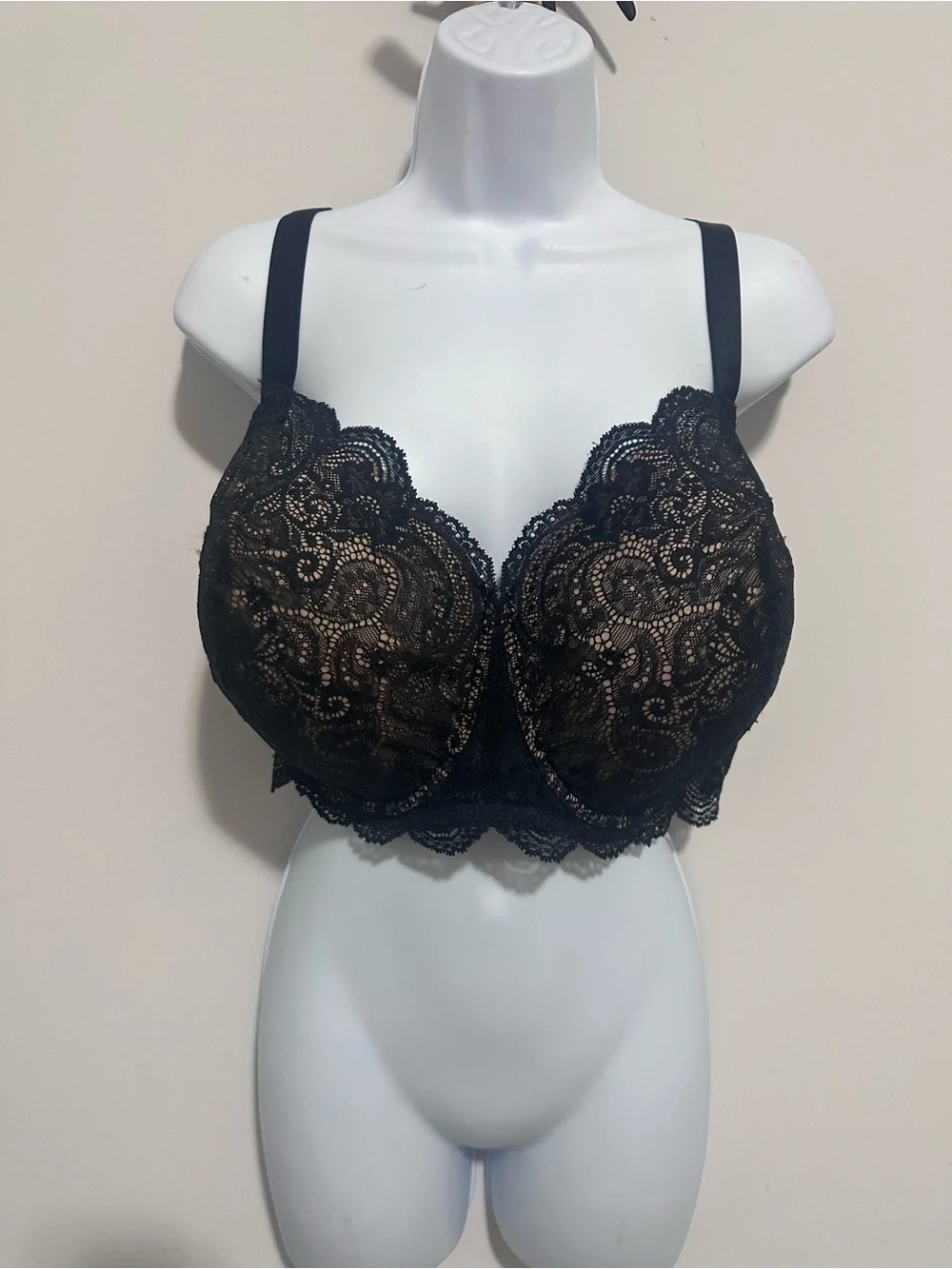 Thirdlove Lace Balconette Bra 24/7 comfort - Black 46D